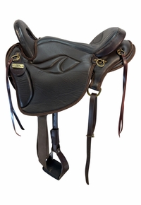 17 Inch Used Tennessan Endurance Saddle Medium Tree Lady Lite