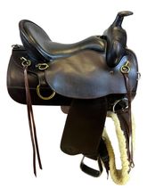 17 Inch Used Tex Tax Flex Trail Saddle *Free Shipping*