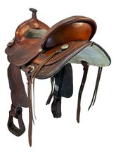 17 Inch Used TexTan Trail Saddle