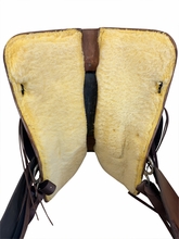 17 Inch Used TexTan Trail Saddle Medium Flex Tree