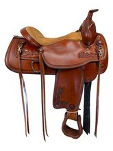 17 Inch Used TexTan Trail Saddle Wide Tree