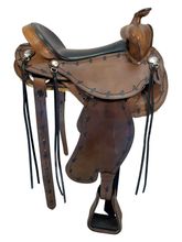 17 Inch Used Timberline Trail Saddle Wide Tree