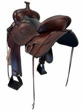 HOLD 2026/10/06e 17 Inch Used TruFit by Circle Y Trail Saddle Medium Flex Tree 5380