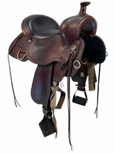 HOLD 2026/10/06e 17 Inch Used TruFit by Circle Y Trail Saddle Medium Flex Tree 5380