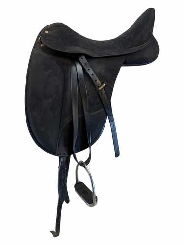 17 Inch Used Wintec Dressage Saddle Medium Tree