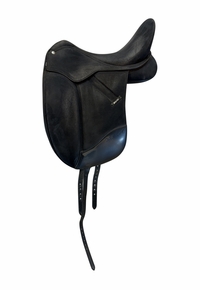 17 Inch Used Wintec Dressage Saddle Medium Tree