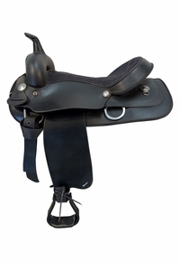17 Inch Used Wintec Trail Saddle Wide Tree