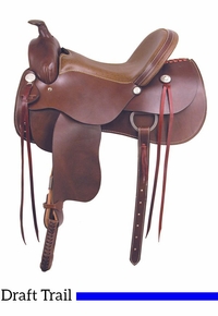 17inch American Saddlery The Draft Master Saddle 1550 SAVE $50 CLEARANCE