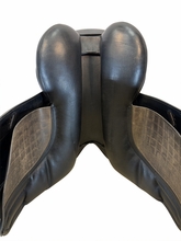 18.5Inch Used Equine Inspired Frank Baines Dressage Saddle Medium Tree Aires de Haute
