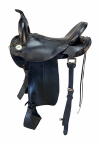 18.5Inch Used National Bridle Shop Trail Saddle 5367
