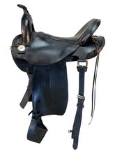 18.5Inch Used National Bridle Shop Trail Saddle 5367