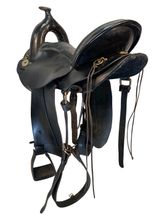 18.5Inch Used National Bridle Shop Trail Saddle 5367