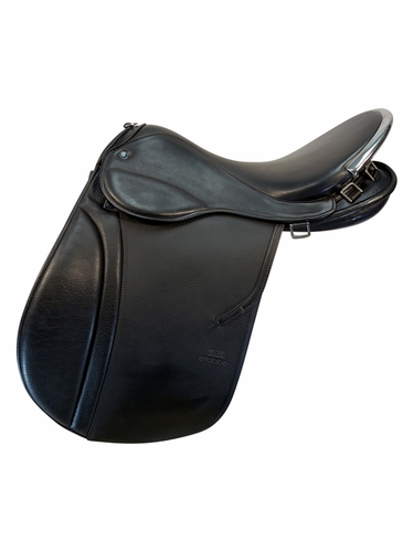 18.5Inch Used Stubben Dressage Saddle Medium Tree Scout