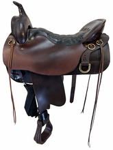 18.5Inch Used Tucker Cheyenne Trail Saddle Medium Tree 157
