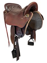 18.5Inch Used Tucker Endurance Saddle 159 Wide Tree