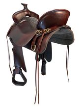 SOLD 2025/11/03e 18.5Inch Used Tucker High Plains Trail Saddle 260