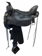 18.5Inch Used Tucker High Plains Trail Saddle Medium Tree T60