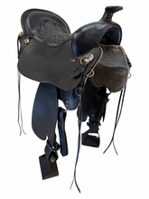 18.5Inch Used Tucker High Plains Trail Saddle Medium Tree T60
