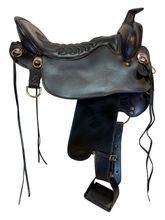 18.5Inch Used Tucker High Plains Trail Saddle Wide Tree T60