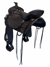 18.5Inch Used Tucker Horizon North Star Trail Saddle Wide Tree 263
