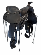 18.5Inch Used Tucker Horizon North Star Trail Saddle Wide Tree 263