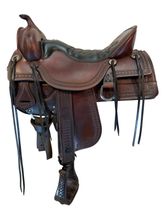 SOLD 2026/03/19   18.5Inch Used Tucker Old West Trail Saddle Wide Tree 277