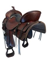 SOLD 2026/03/19   18.5Inch Used Tucker Old West Trail Saddle Wide Tree 277