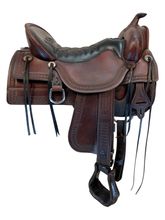 SOLD 2026/03/19   18.5Inch Used Tucker Old West Trail Saddle Wide Tree 277
