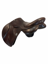 HOLD 2026/06/11j  18 Inch Used Bates Close Contact Saddle Medium Wide Tree Caprilli