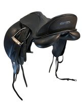 18 Inch Used Bates Isabella Dressage Saddle