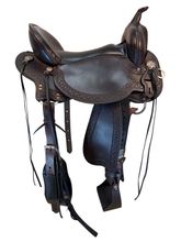 18 Inch Used Circle Y Horse Tack World Flex Trail Saddle Wide Tree