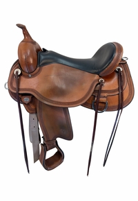 18 Inch Used Circle Y Pioneer Trail Saddle Medium Tree 1665
