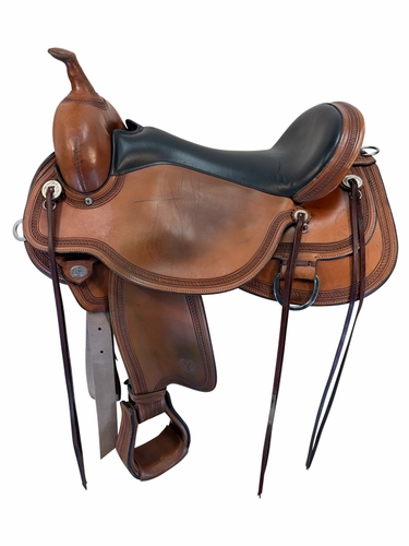 18 Inch Used Circle Y Pioneer Trail Saddle Medium Tree 1665