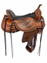18 Inch Used Circle Y Pioneer Trail Saddle Medium Tree 1665