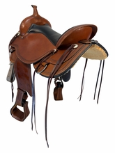 SOLD 2026/04/24e 18 Inch Used Circle Y Pioneer Trail Saddle Wide Flex2 Tree 1665