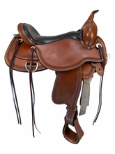 SOLD 2026/04/24e 18 Inch Used Circle Y Pioneer Trail Saddle Wide Flex2 Tree 1665