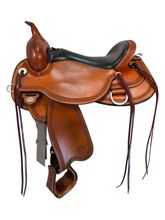 SOLD 2026/02/02 18 Inch Used Circle Y Pioneer Trail Saddle X Wide Flex Tree 1665