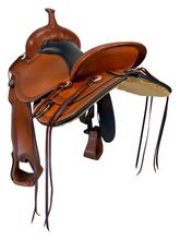 SOLD 2026/02/02 18 Inch Used Circle Y Pioneer Trail Saddle X Wide Flex Tree 1665