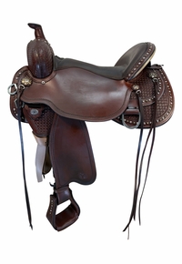 18 Inch Used Circle Y Reno Trail Saddle Wide Flex2 Tree 2373