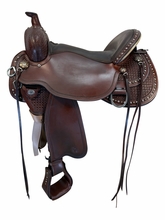 18 Inch Used Circle Y Reno Trail Saddle Wide Flex2 Tree 2373