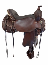 18 Inch Used Circle Y Reno Trail Saddle Wide Flex2 Tree 2373