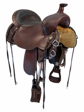 18 Inch Used Circle Y Reno Trail Saddle Wide Flex2 Tree 2373