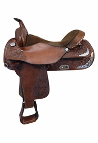 SOLD 2025/10/23 18 Inch Used Circle Y Show Saddle 3975