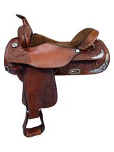 SOLD 2025/10/23 18 Inch Used Circle Y Show Saddle 3975