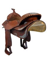 SOLD 2025/10/23 18 Inch Used Circle Y Show Saddle 3975