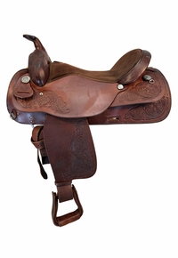 18 Inch Used Circle Y Trail Saddle 3825