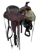 DISCONTINUED 2026 - 18 Inch Used Circle Y Trail Saddle Medium Tree 2405