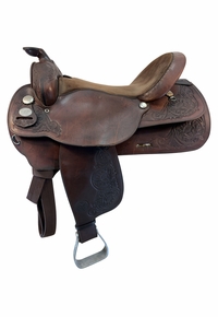 18 Inch Used Circle Y Trail Saddle Wide Tree 3461