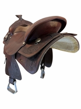 18 Inch Used Circle Y Trail Saddle Wide Tree 3461