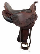 18 Inch Used DP Quantum Short And Light Trail Saddle Adjustable Flex Tree